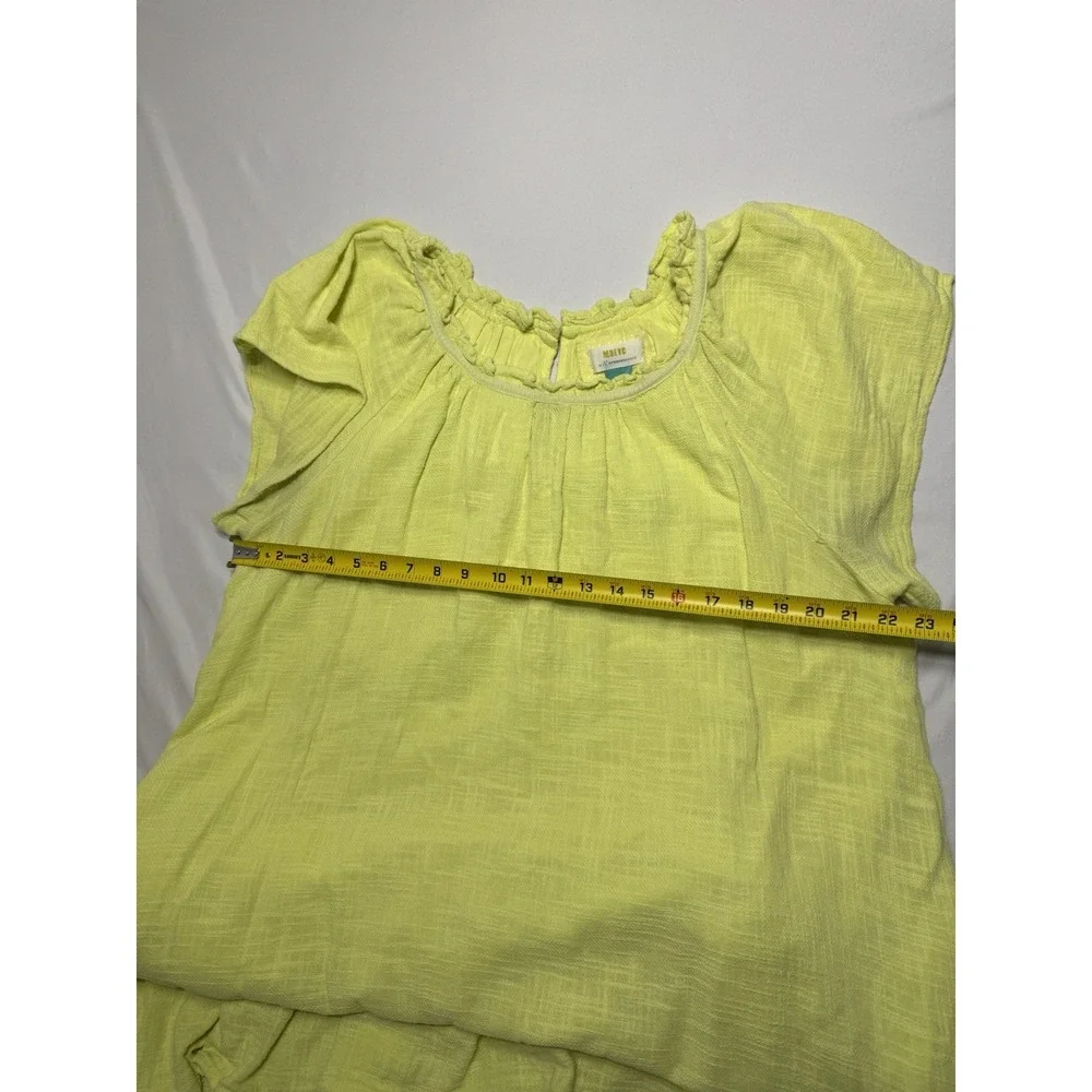 Anthropologie Selah High-Low Maxi Yellow‎ Dress Women's Size 1X Bohemian
